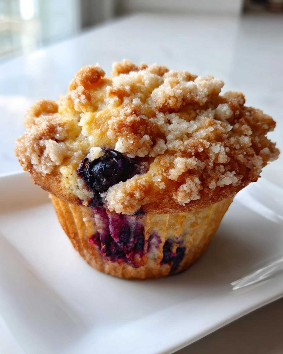 blueberry muffin - detail 4