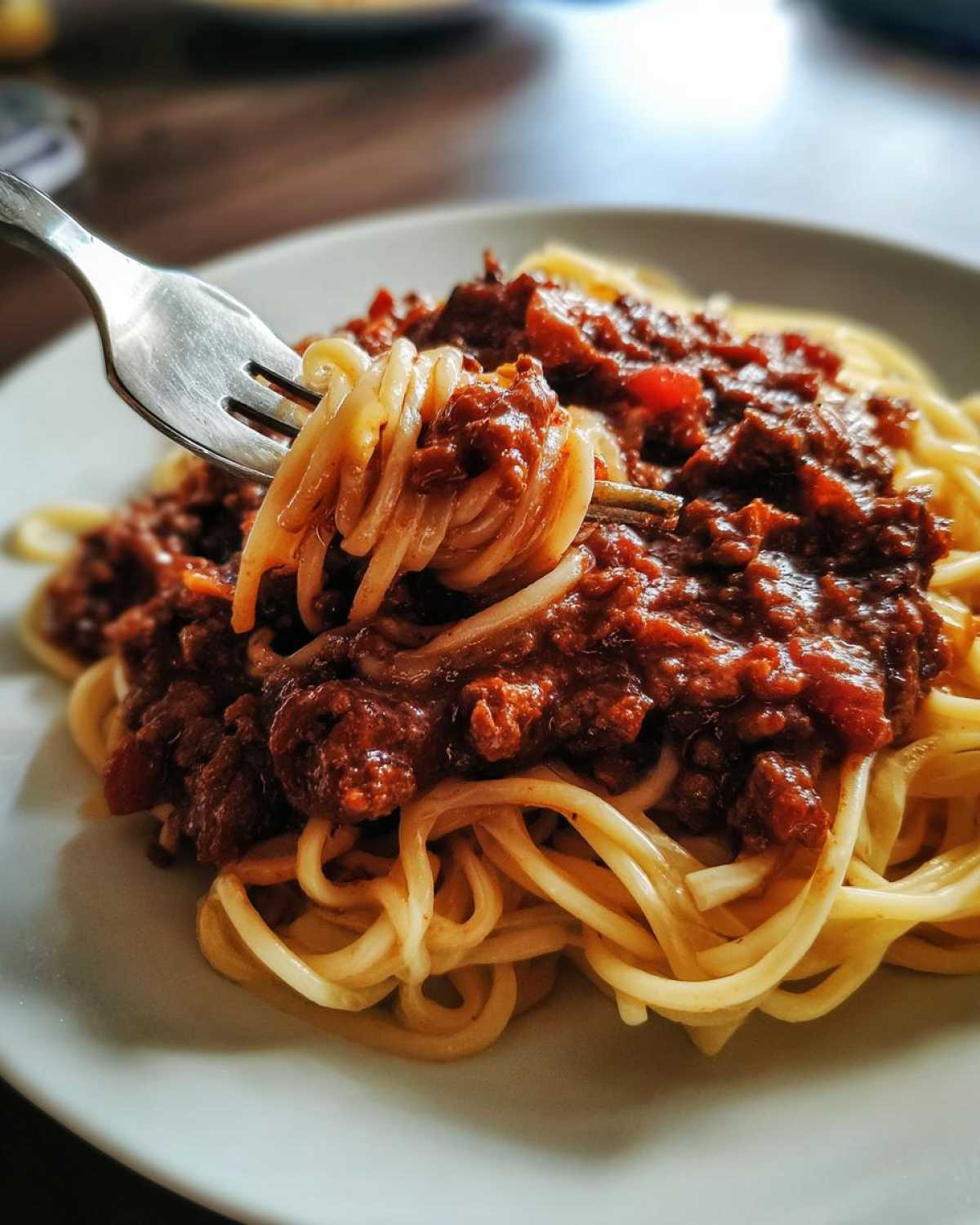 bolognese sauce - detail 1