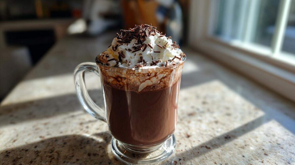 boozy hot chocolate