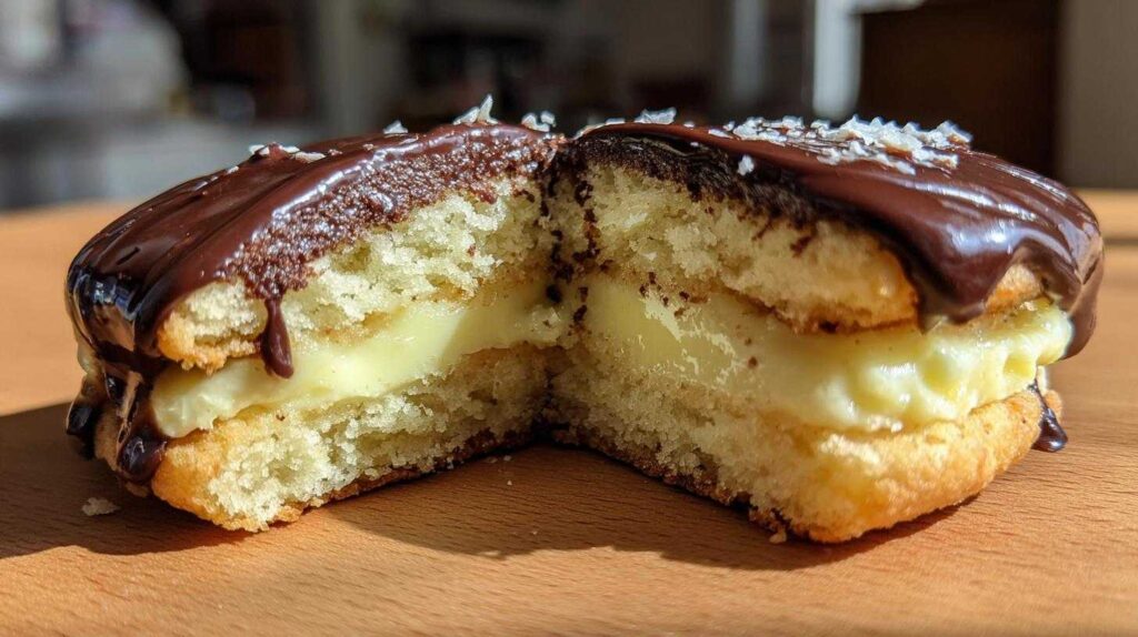 boston cream pie cookies