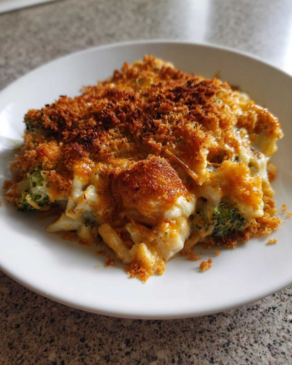 broccoli cauliflower casserole - detail 3