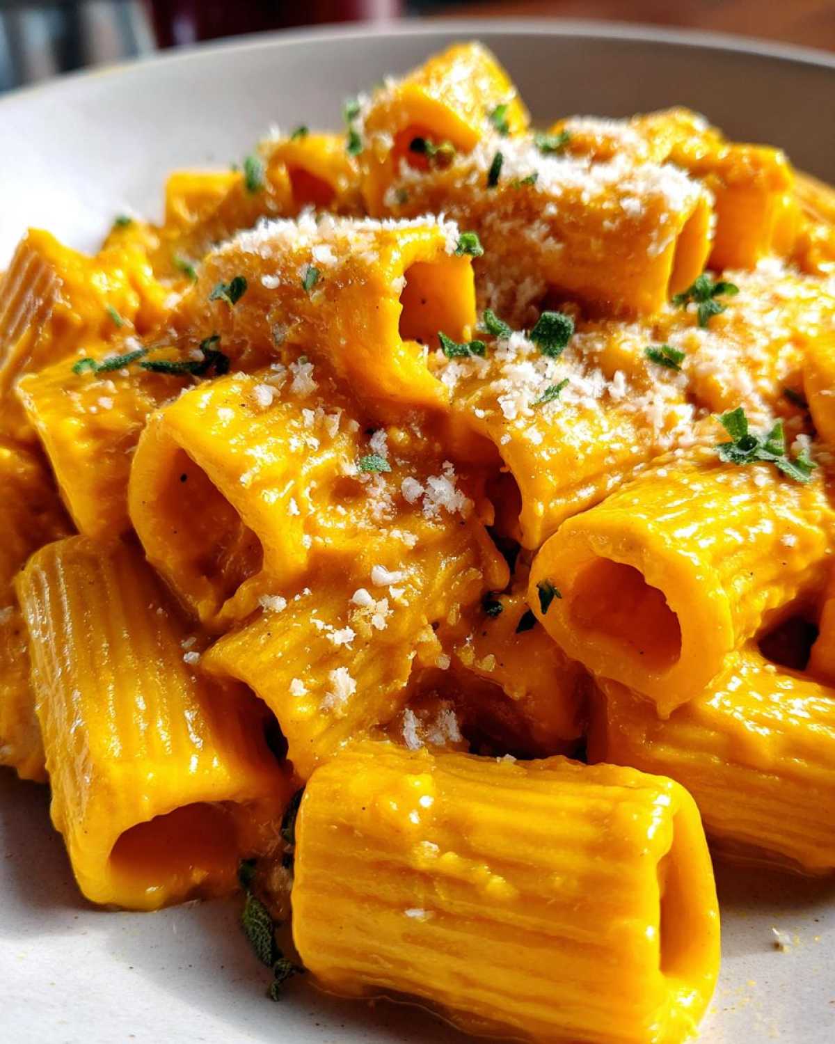 butternut squash pasta - detail 2