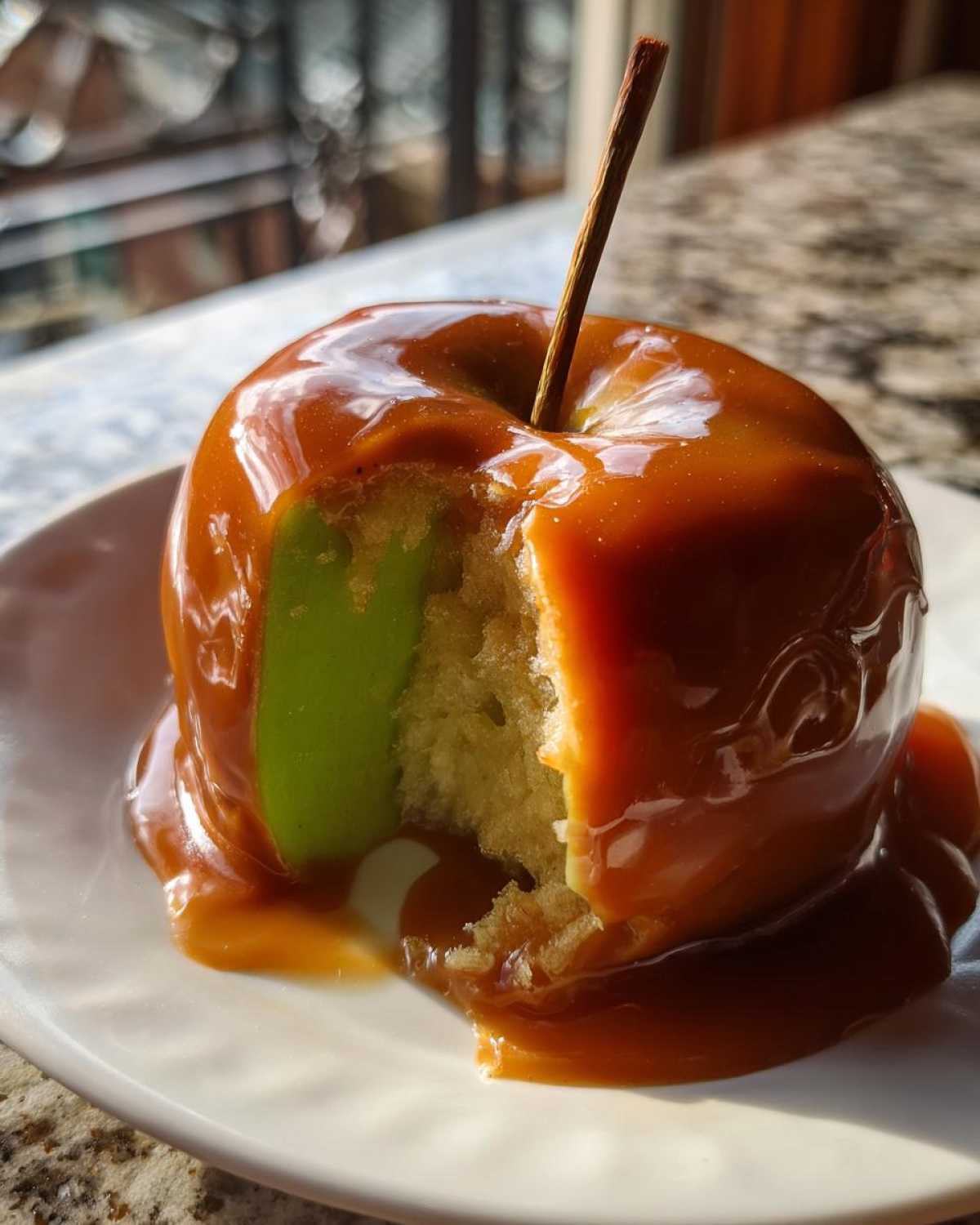 caramel apple - detail 2