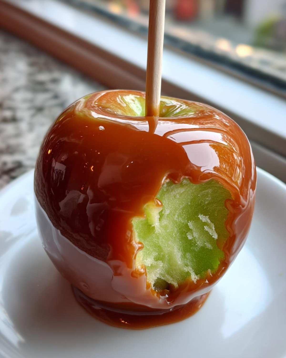 caramel apple - detail 4