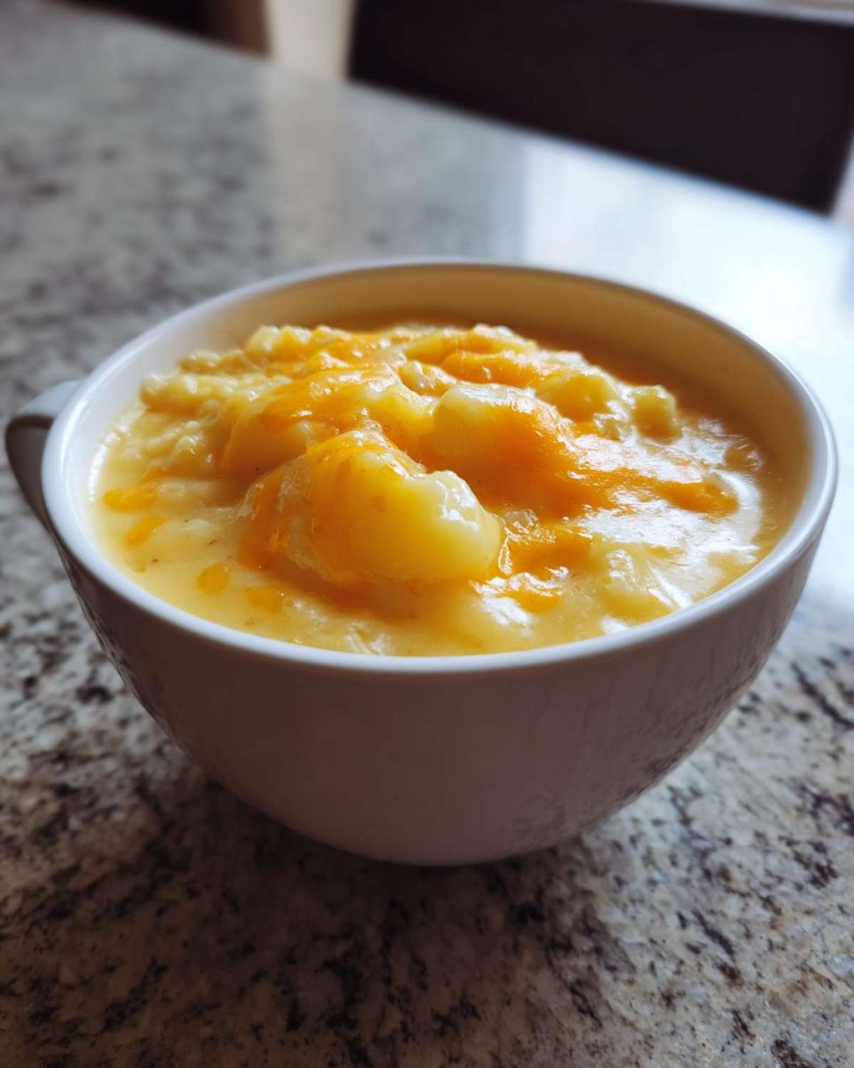 cheese soup - detail 2