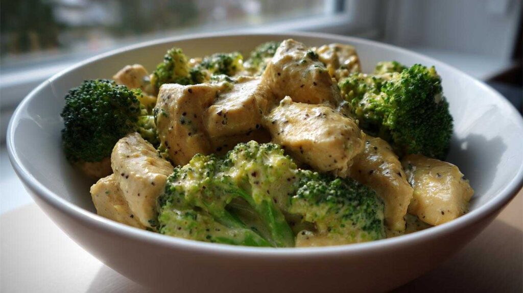 chicken and broccoli