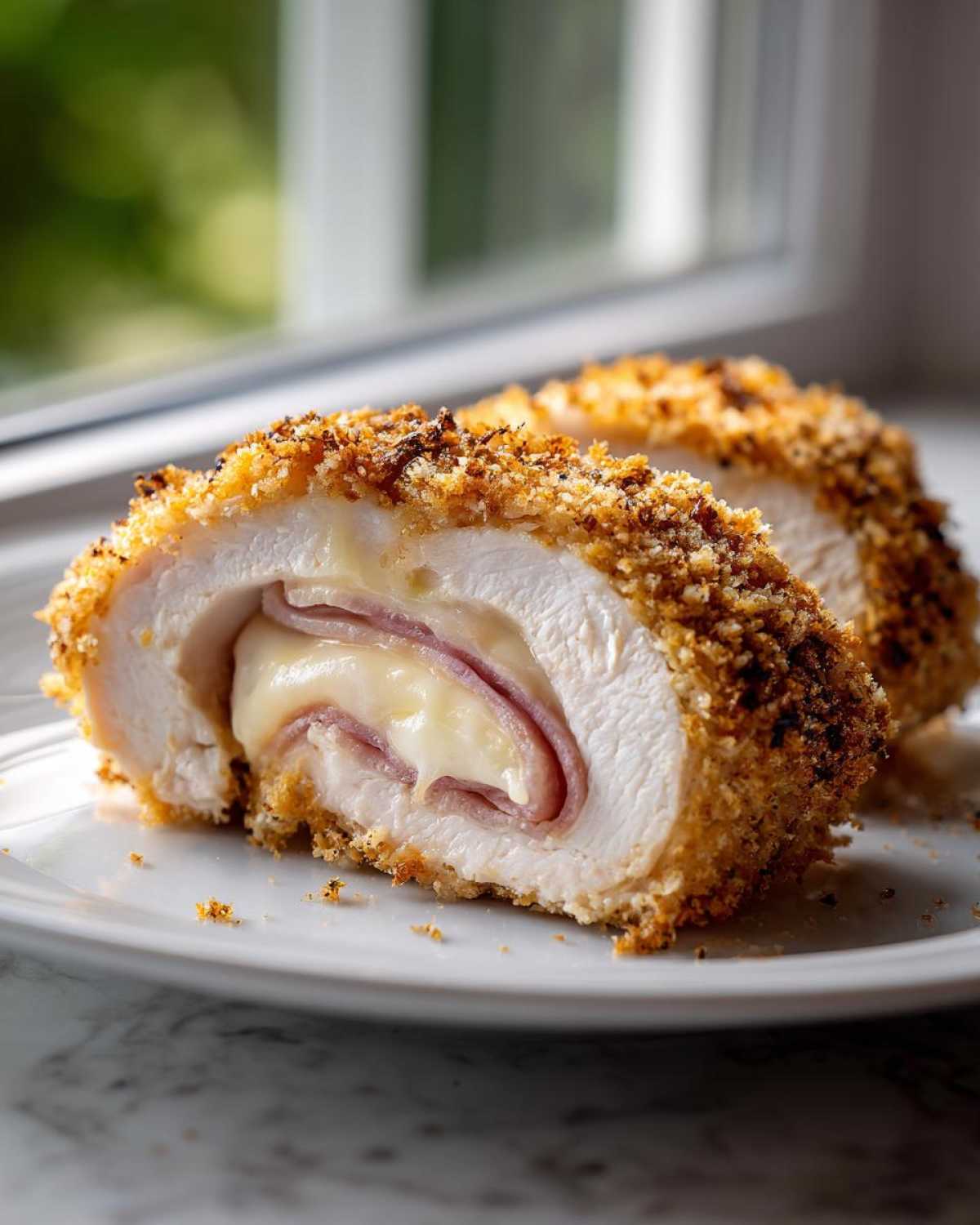 chicken cordon bleu - detail 4