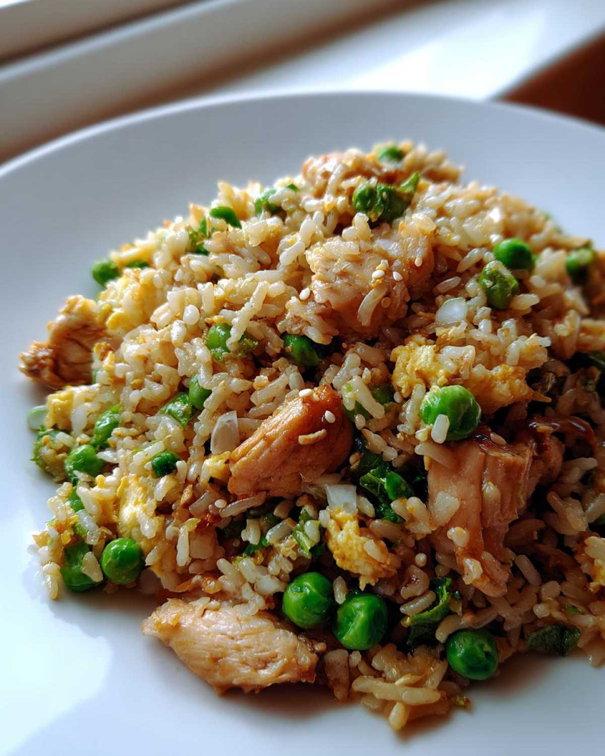 chicken fried rice - detail 2