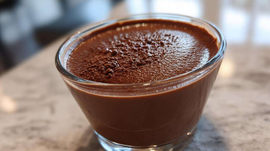 chocolate pudding