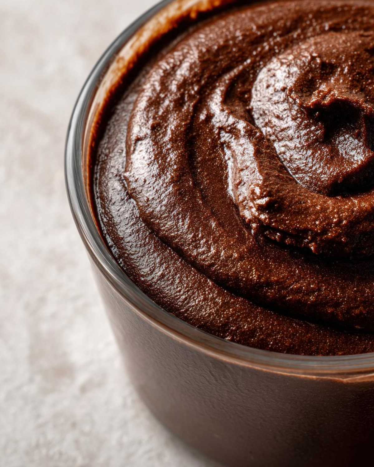chocolate pudding - detail 2