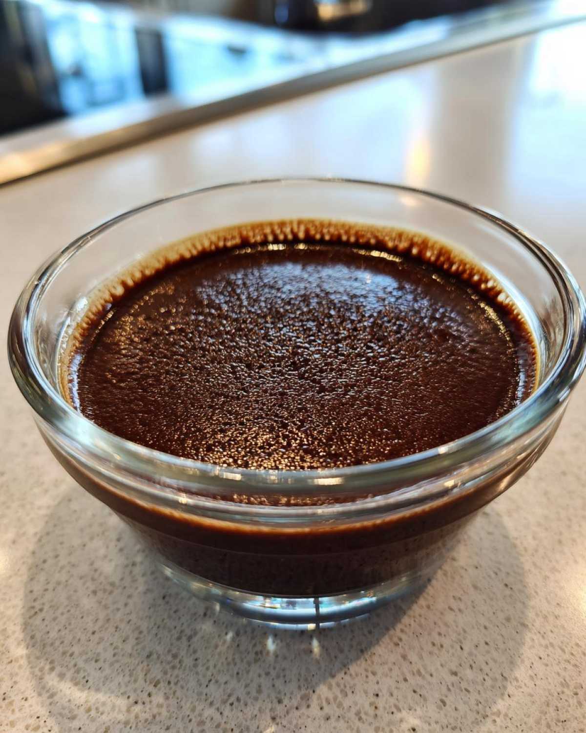 chocolate pudding - detail 3