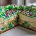 christmas tree cheesecake
