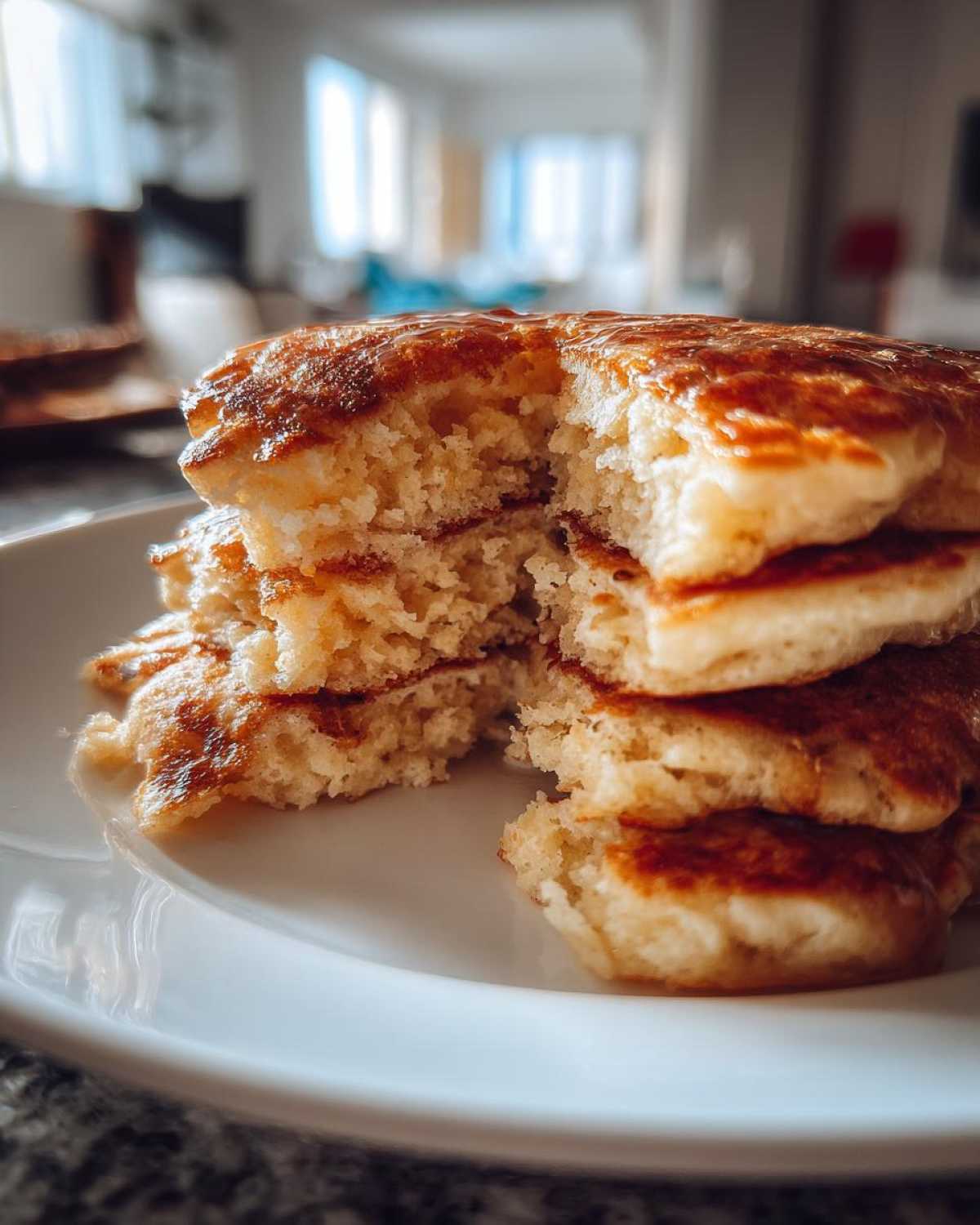 coconut flour pancakes - detail 1