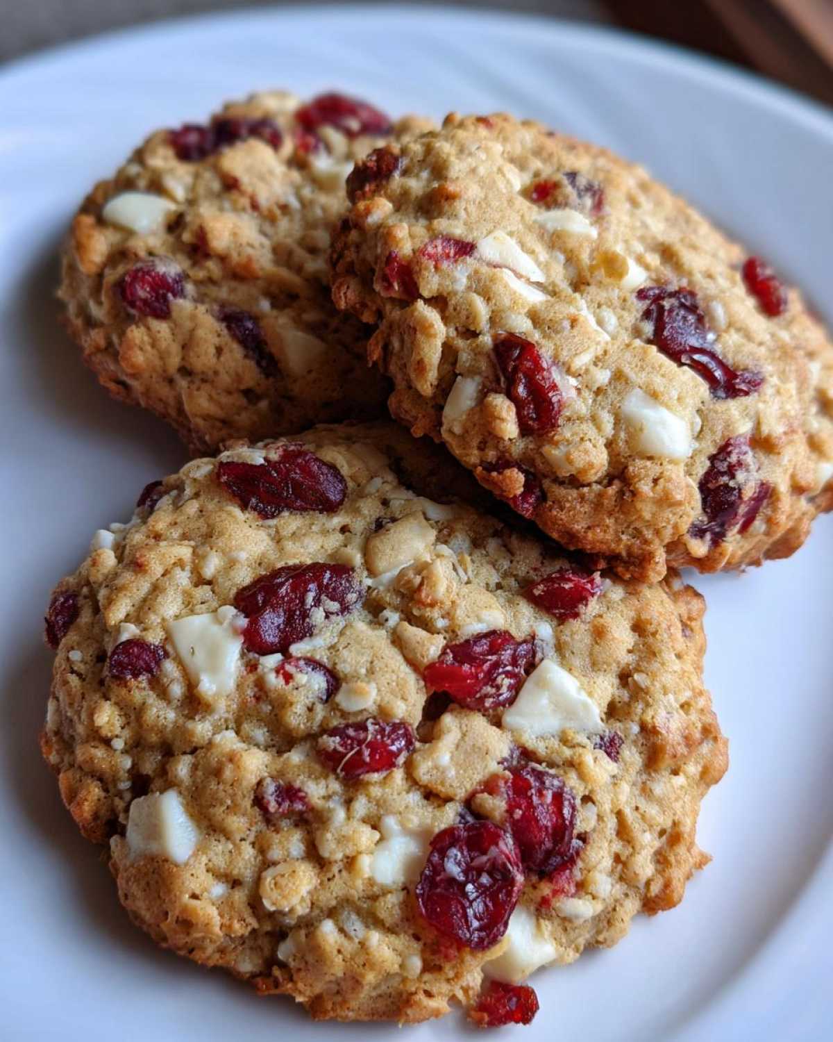 cranberry oatmeal cookies - detail 2