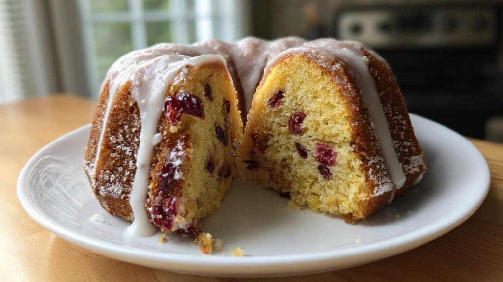 cranberry orange cake