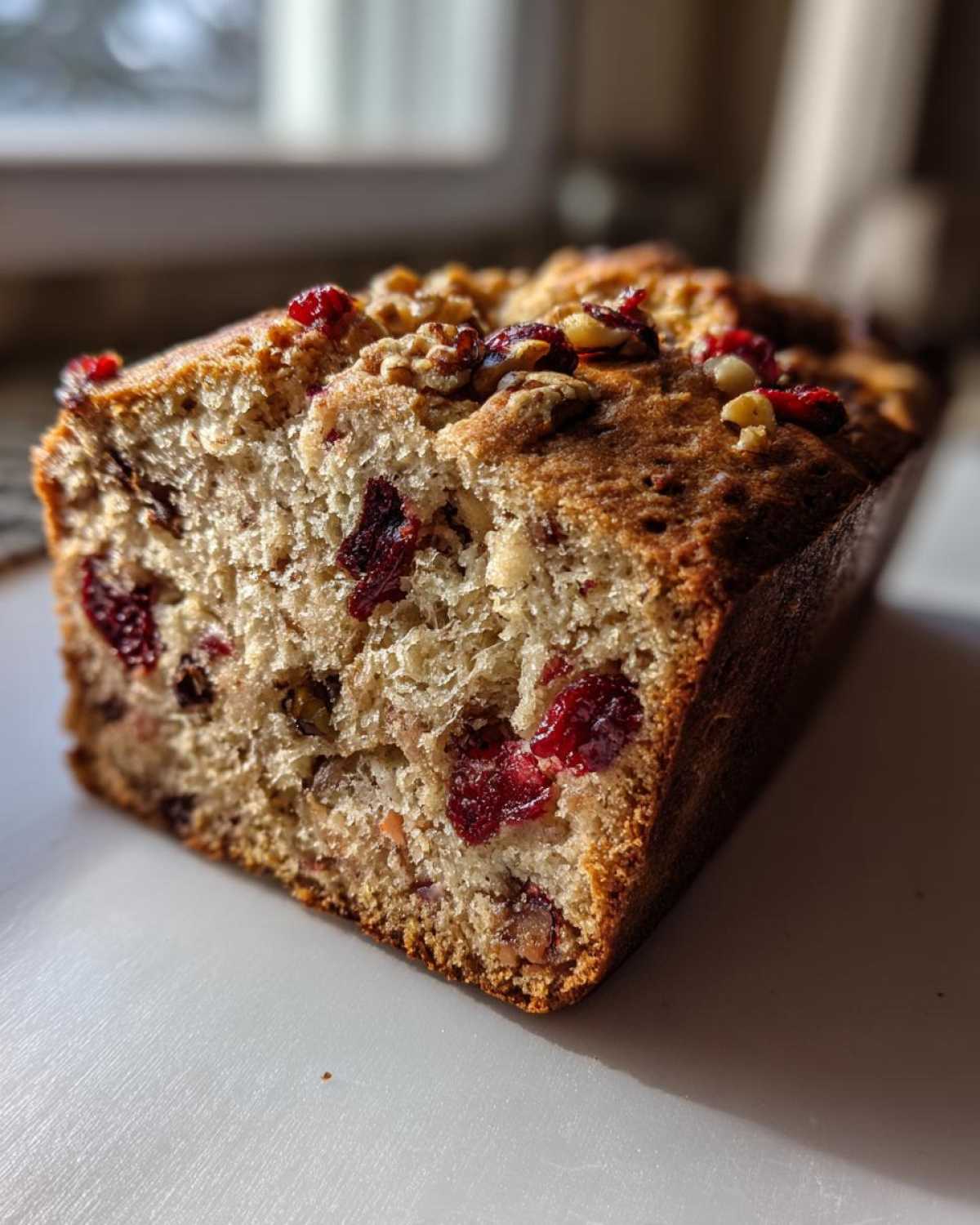 cranberry walnut bread - detail 3