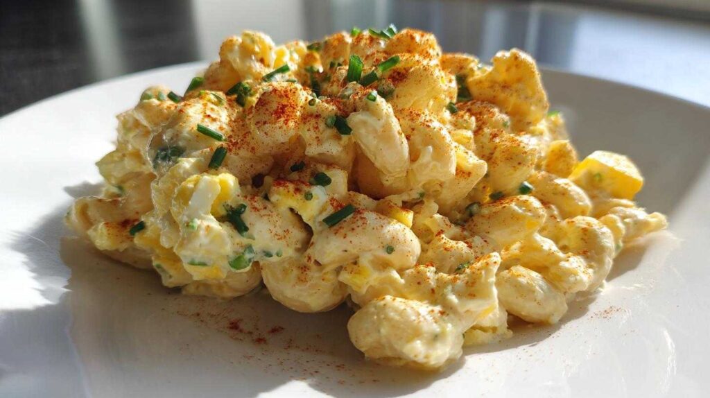 deviled egg pasta salad