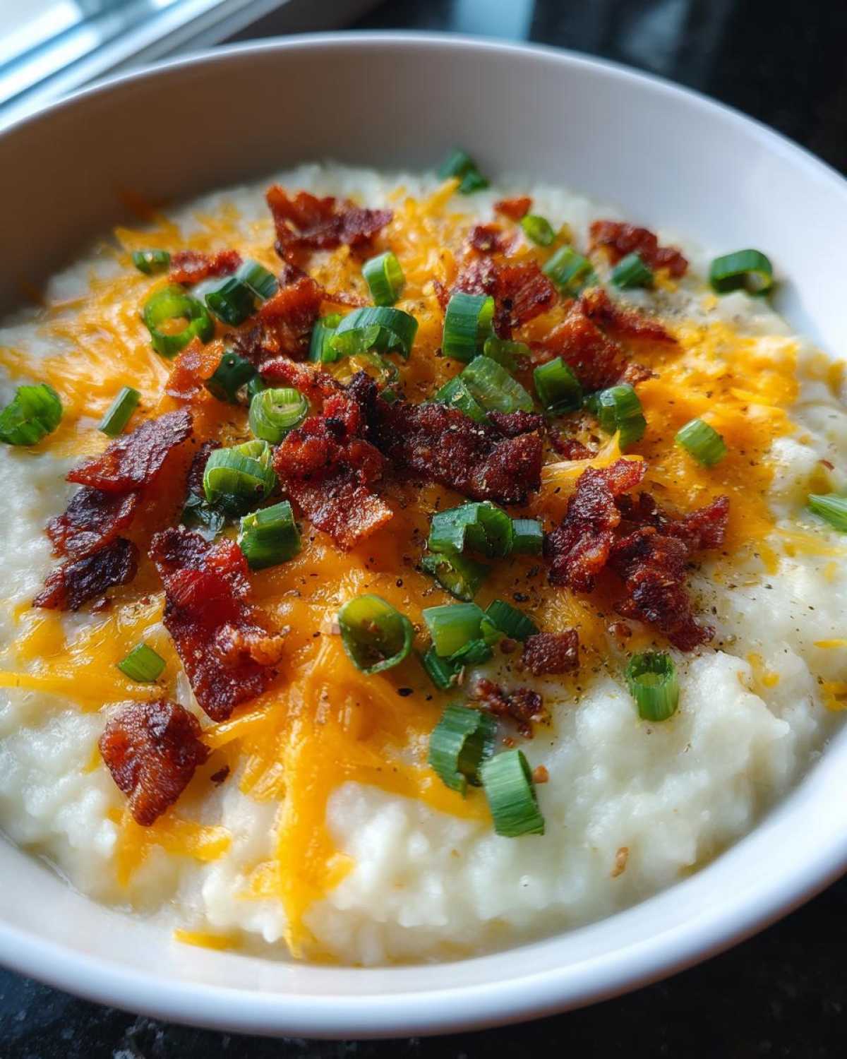 easy crockpot potato soup - detail 2