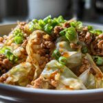 egg roll in a bowl