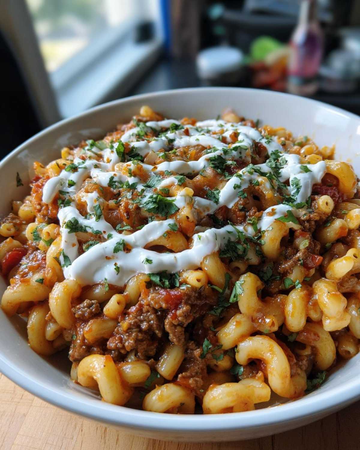 enchilada pasta - detail 1