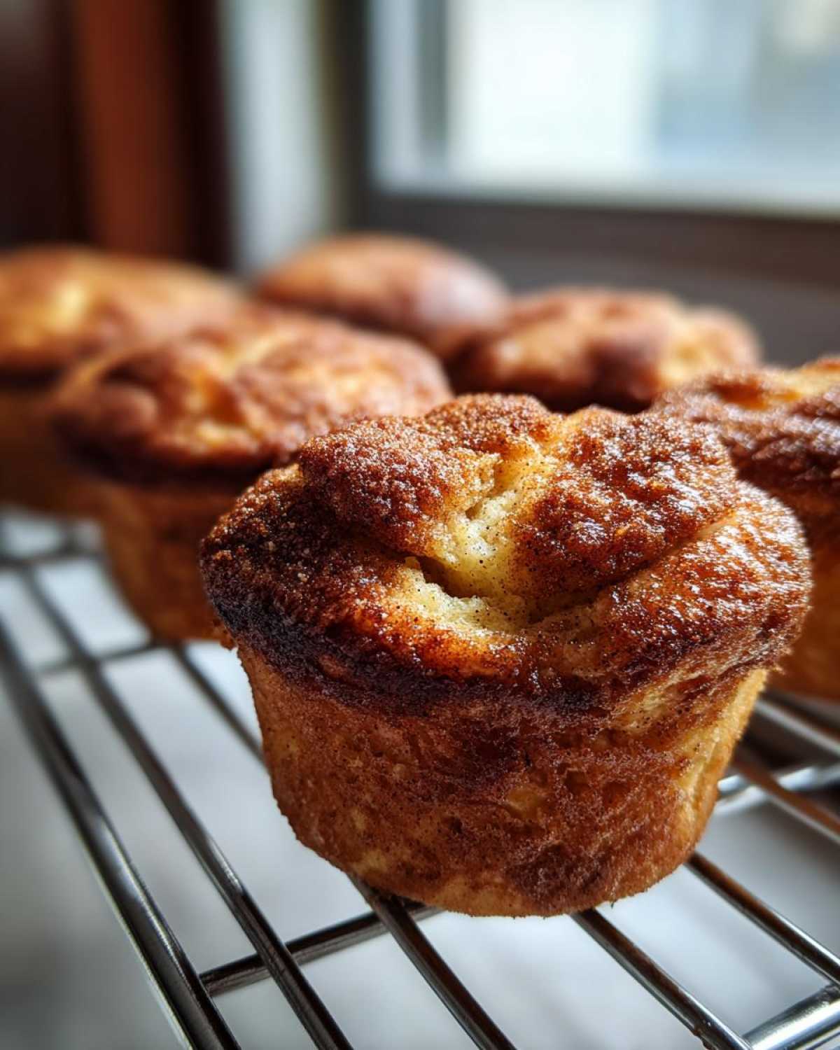 french toast muffins - detail 1