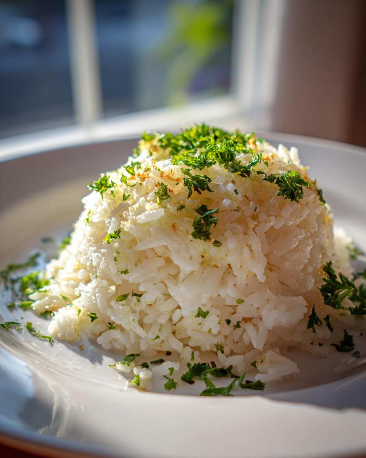 garlic butter rice - detail 4