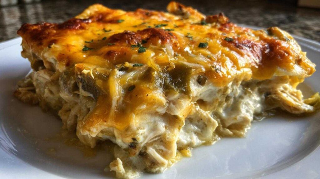 green chile chicken enchiladas