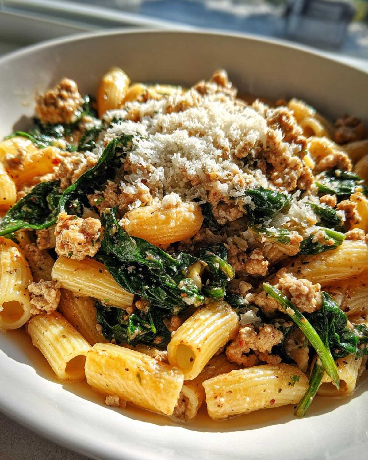 ground turkey pasta - detail 4