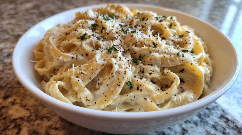 homemade alfredo sauce