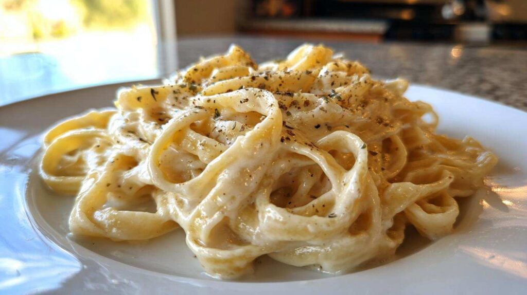 homemade alfredo sauce