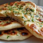 homemade naan bread