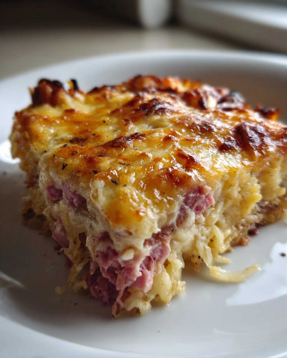 homemade reuben bake - detail 2