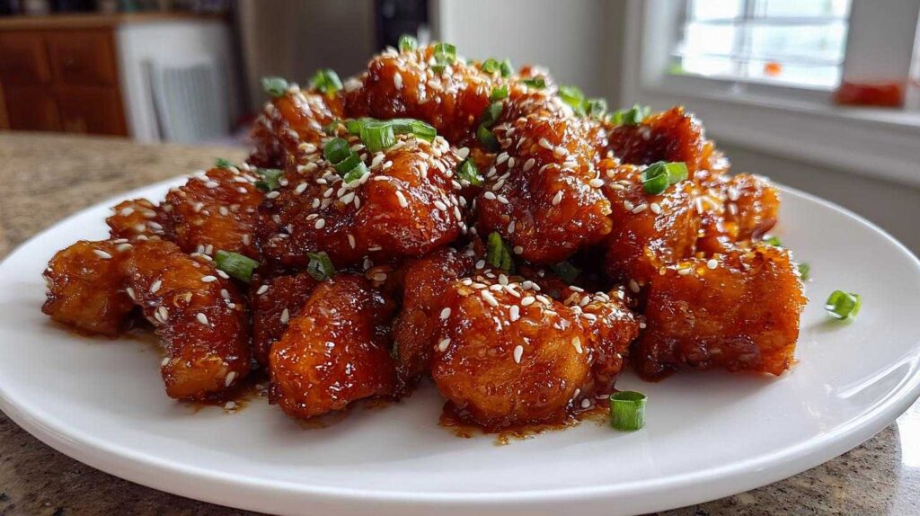 honey garlic chicken
