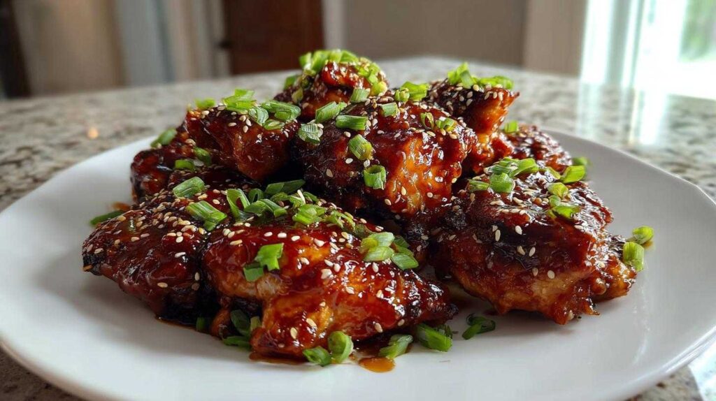 honey garlic chicken