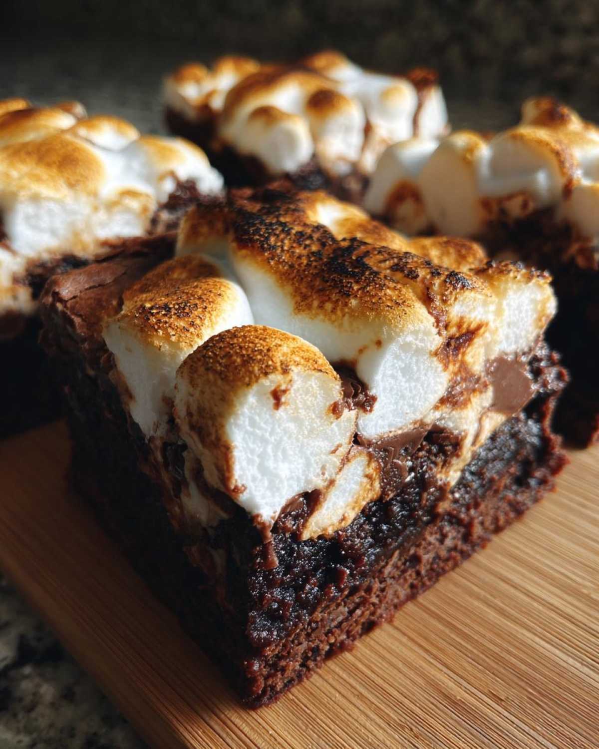 hot chocolate brownies - detail 1