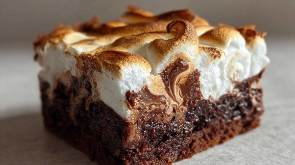 hot chocolate brownies