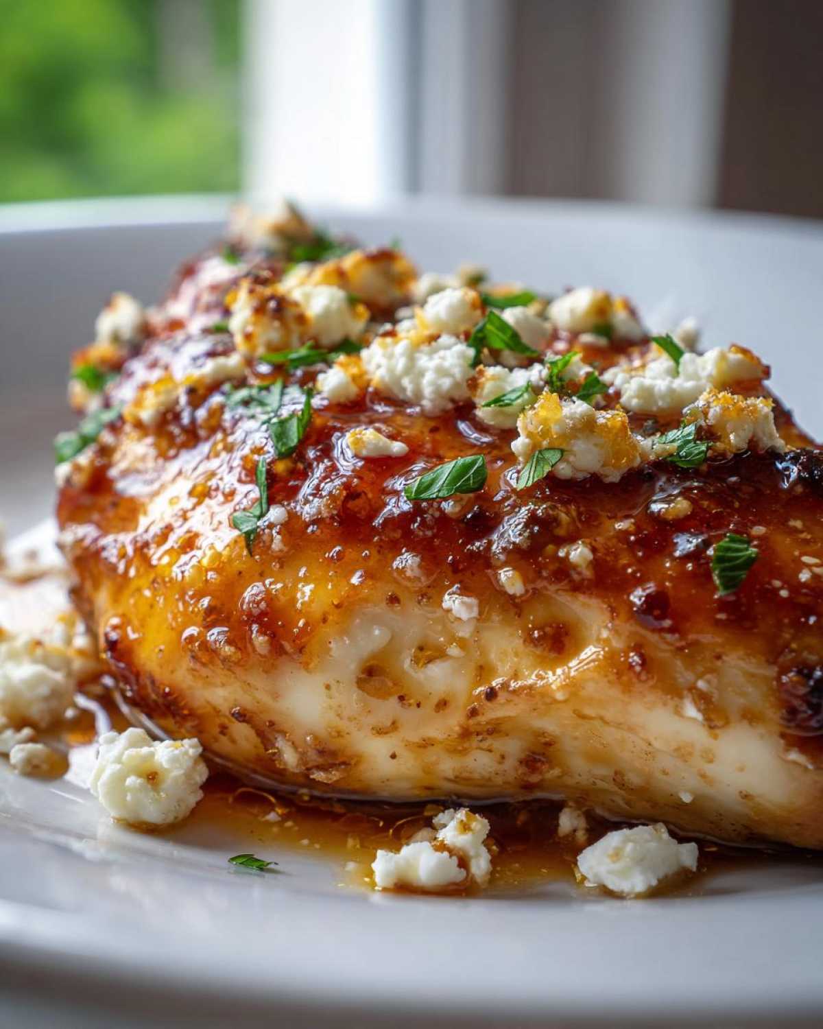 hot honey feta chicken - detail 1