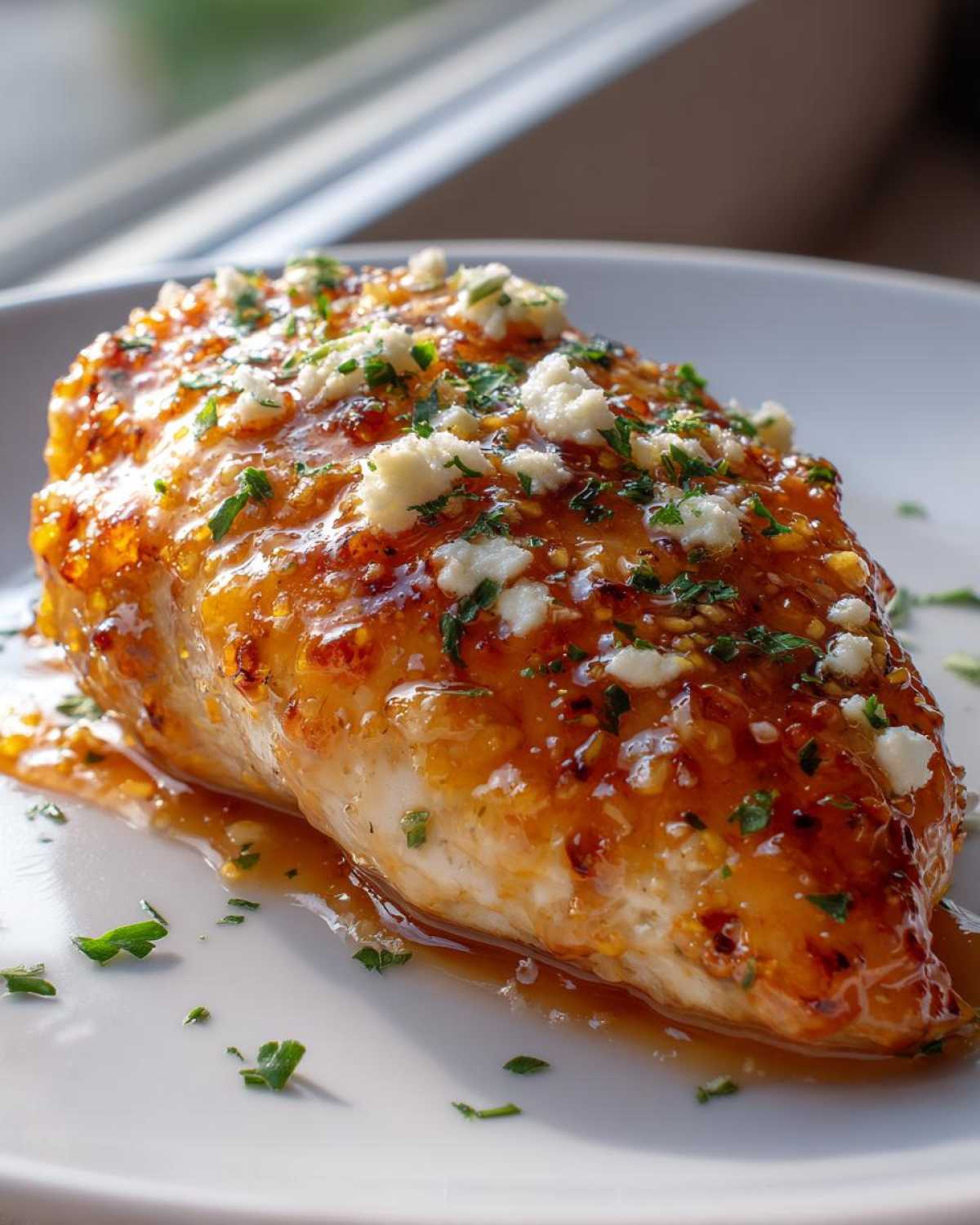 hot honey feta chicken - detail 3
