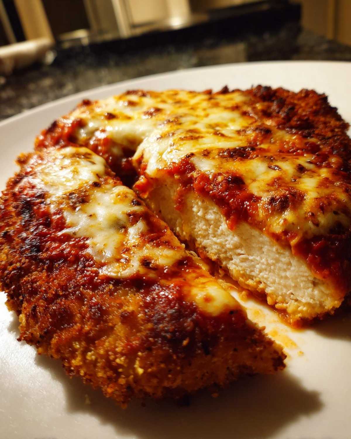 keto chicken parmesan - detail 3