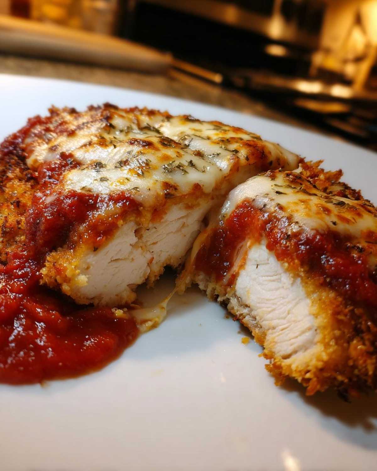 keto chicken parmesan - detail 4