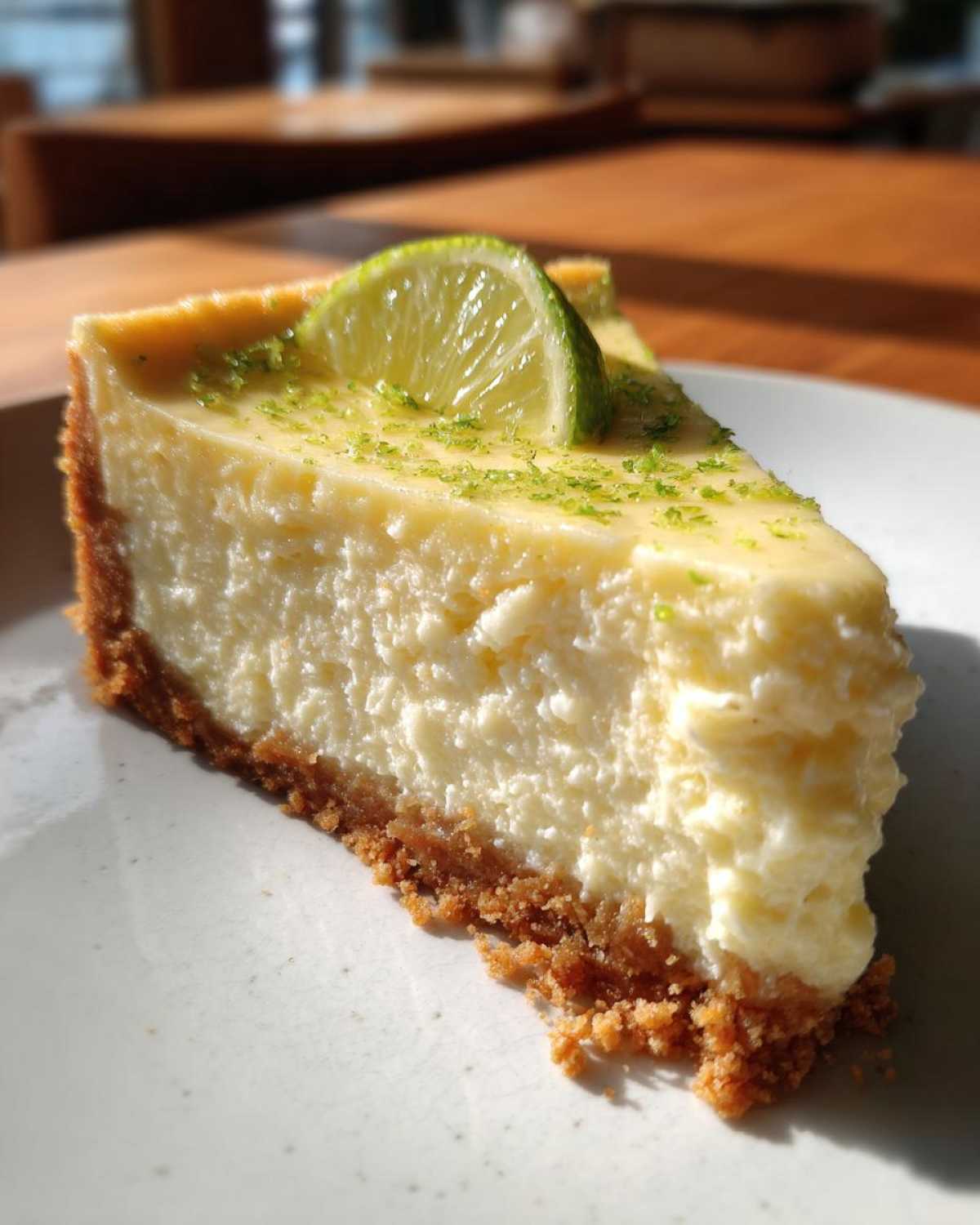 key lime cheesecake - detail 2