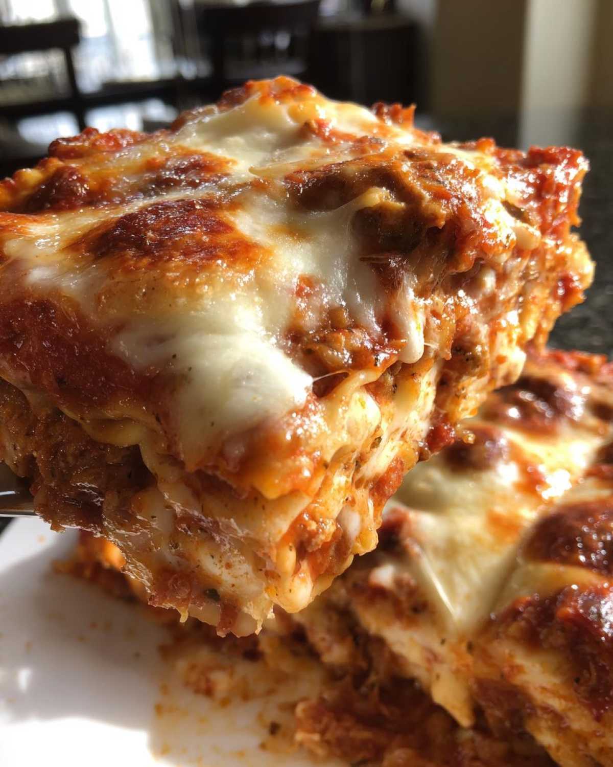 lazy lasagna - detail 1