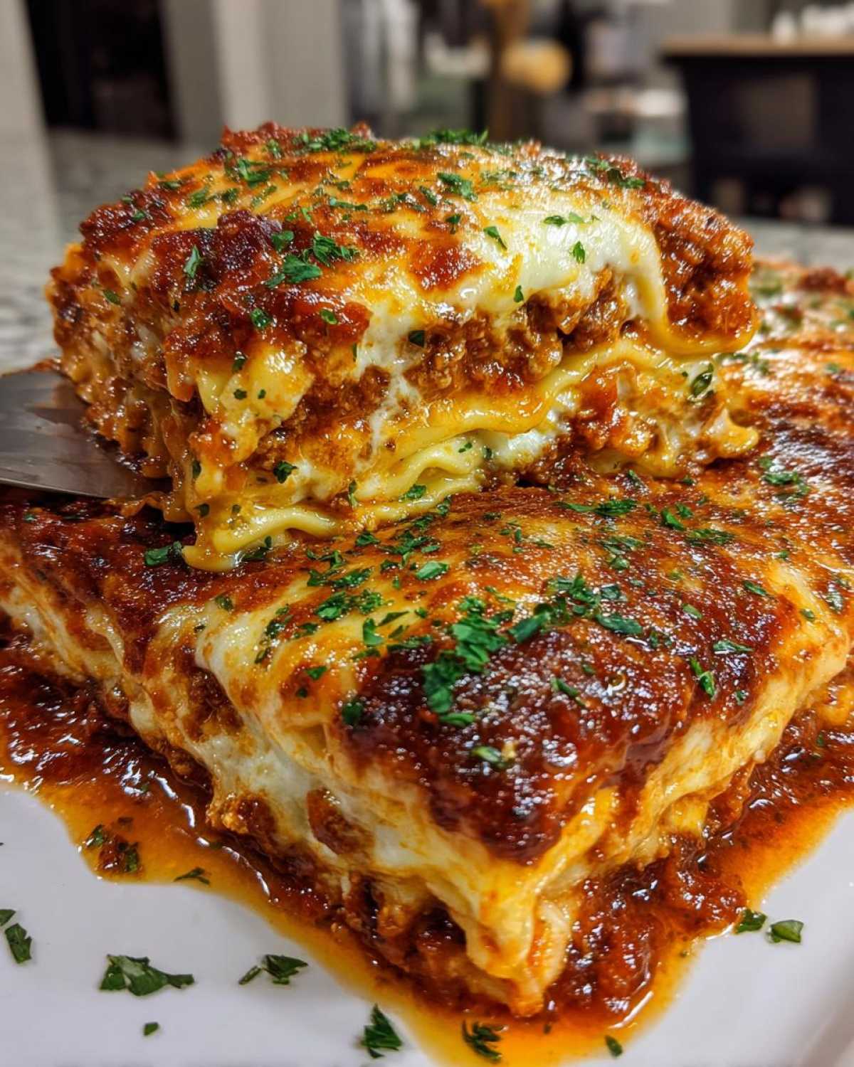 lazy lasagna - detail 2