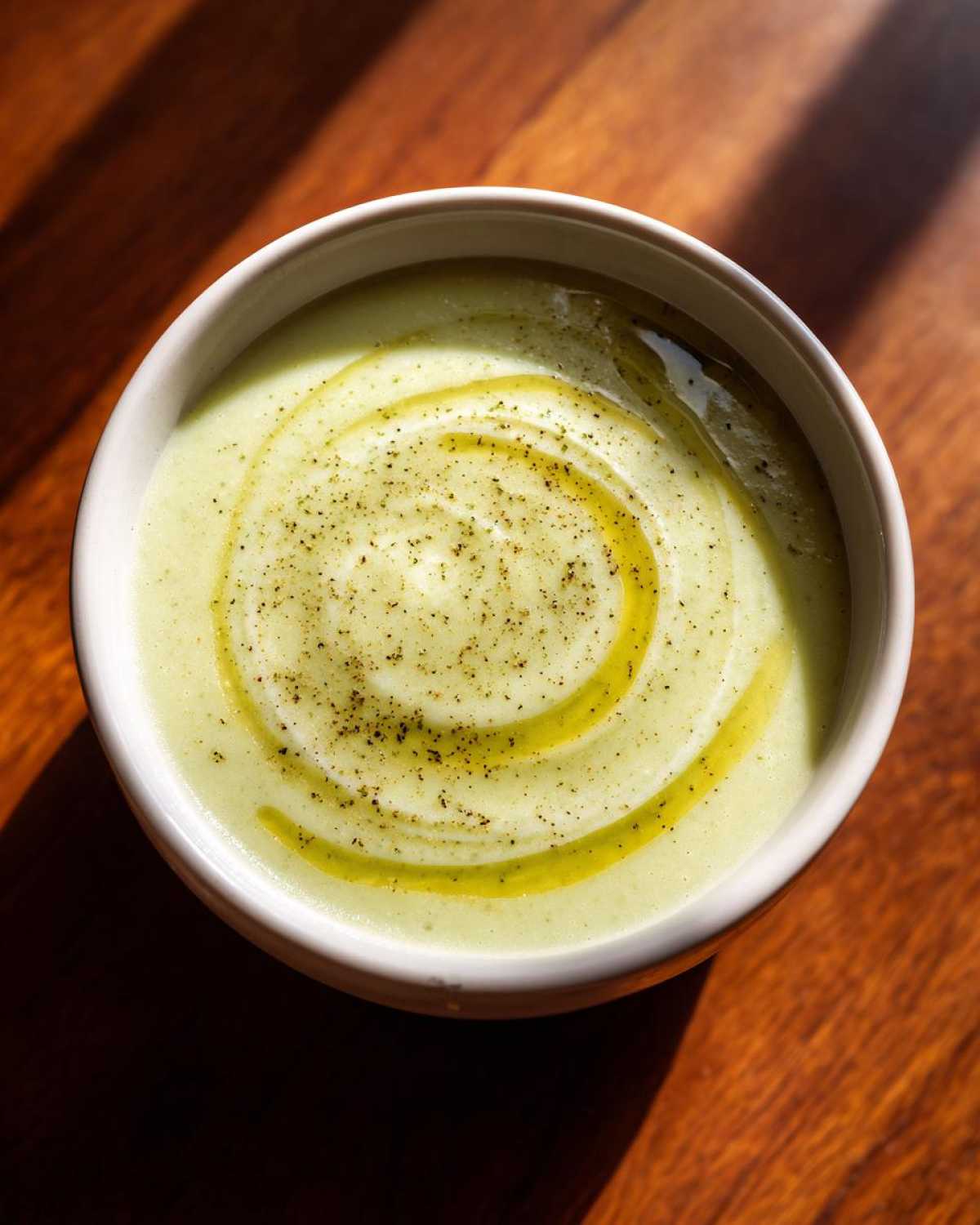 leek soup - detail 1