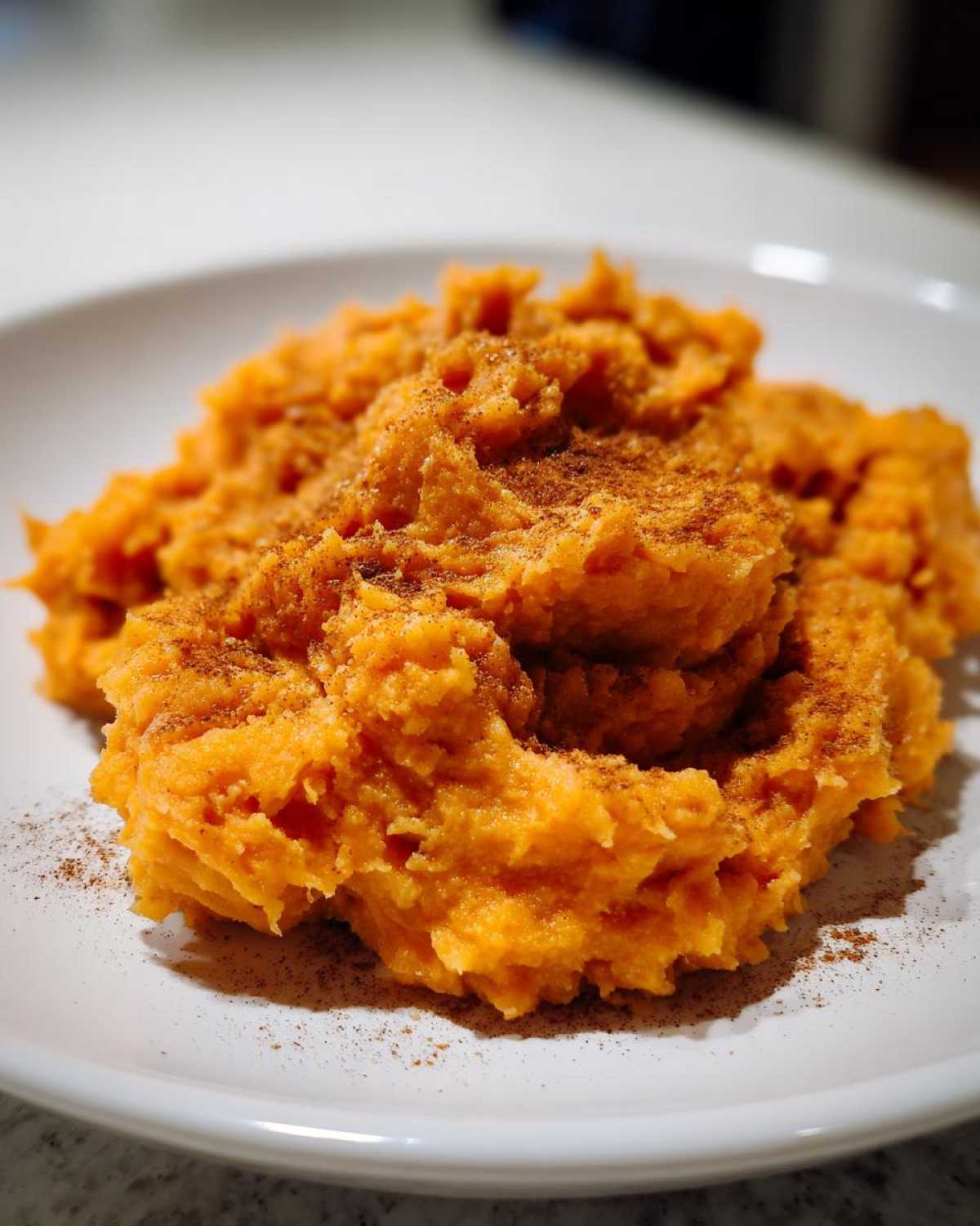 mashed sweet potatoes - detail 1