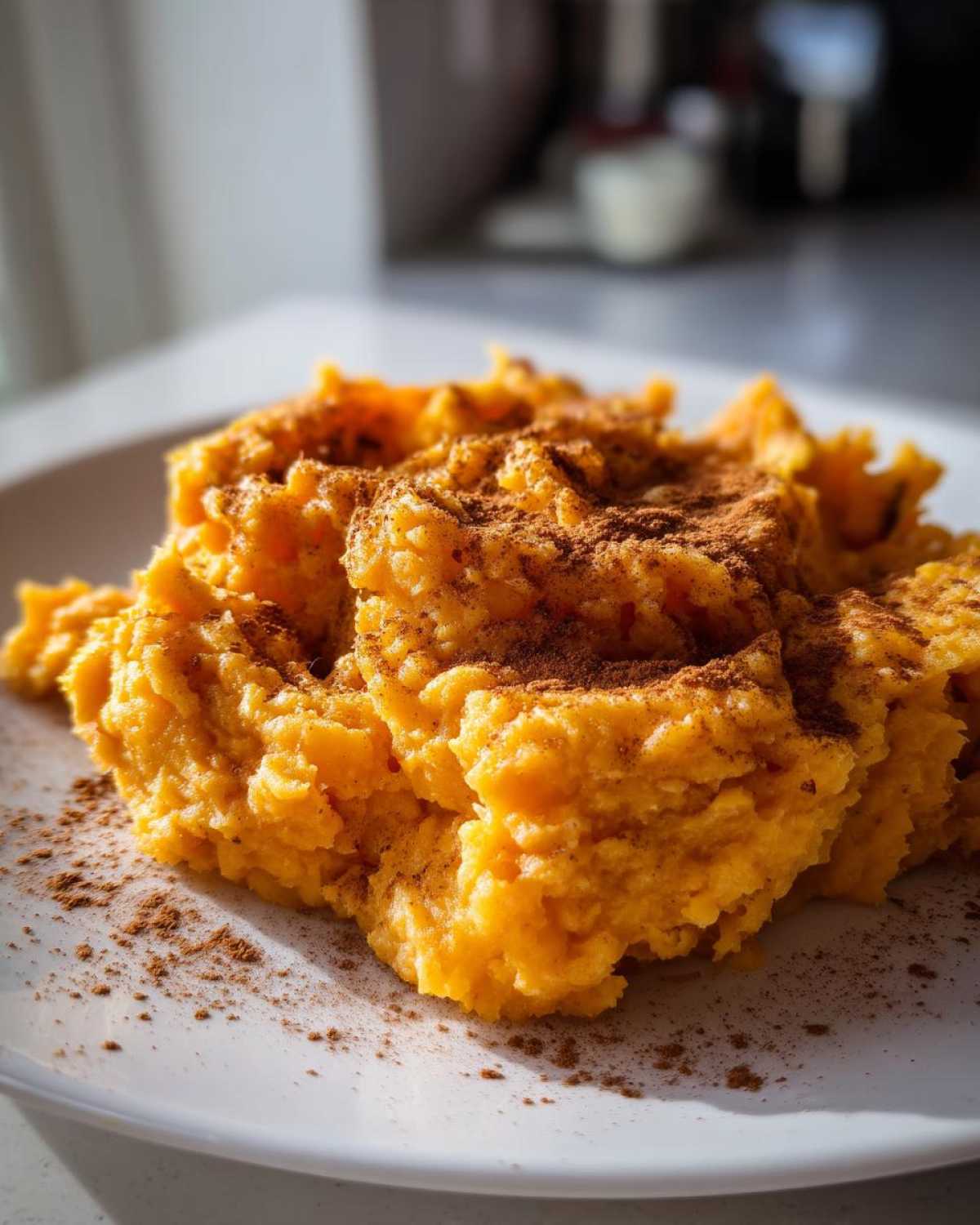 mashed sweet potatoes - detail 2