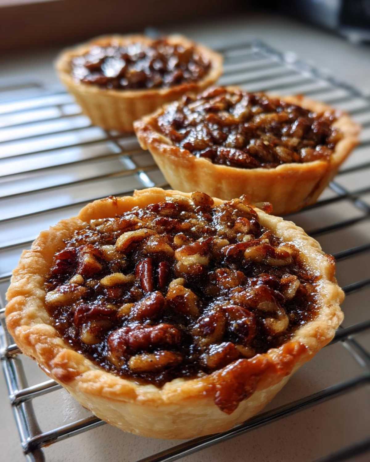 mini pecan pies - detail 1