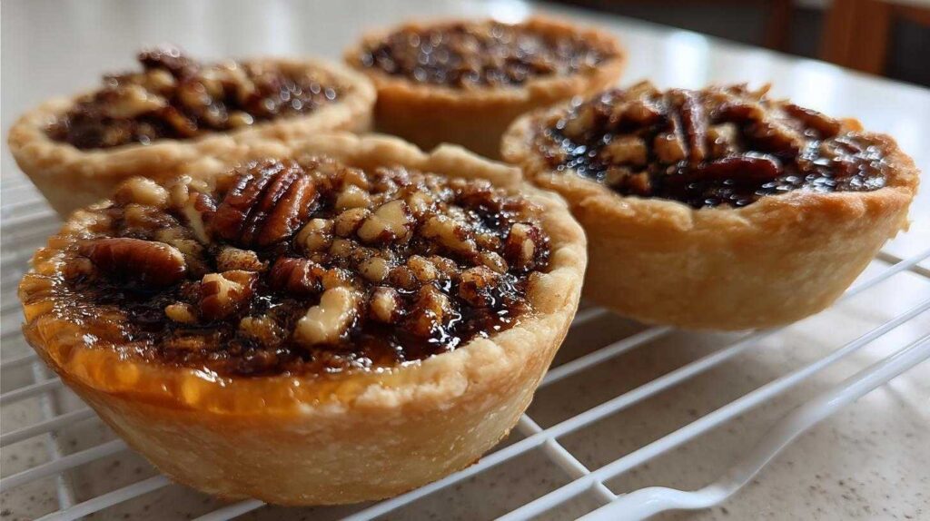 mini pecan pies