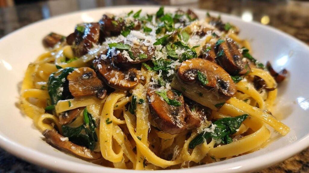 Amazing 30-Minute Creamy Mushroom Pasta mushroom pasta
