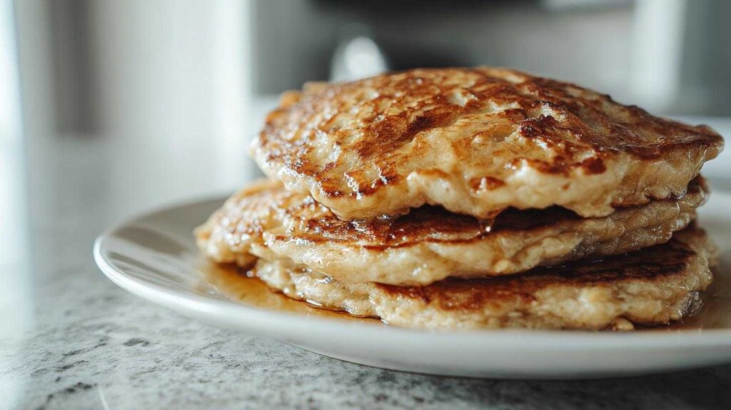 Amazing 15-Minute Fluffy Oatmeal Pancakes oatmeal pancakes